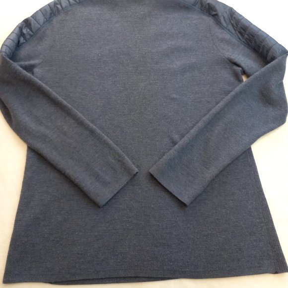 Smartwool Blue Half Zip Sweater (L) - Picture 8 of 10